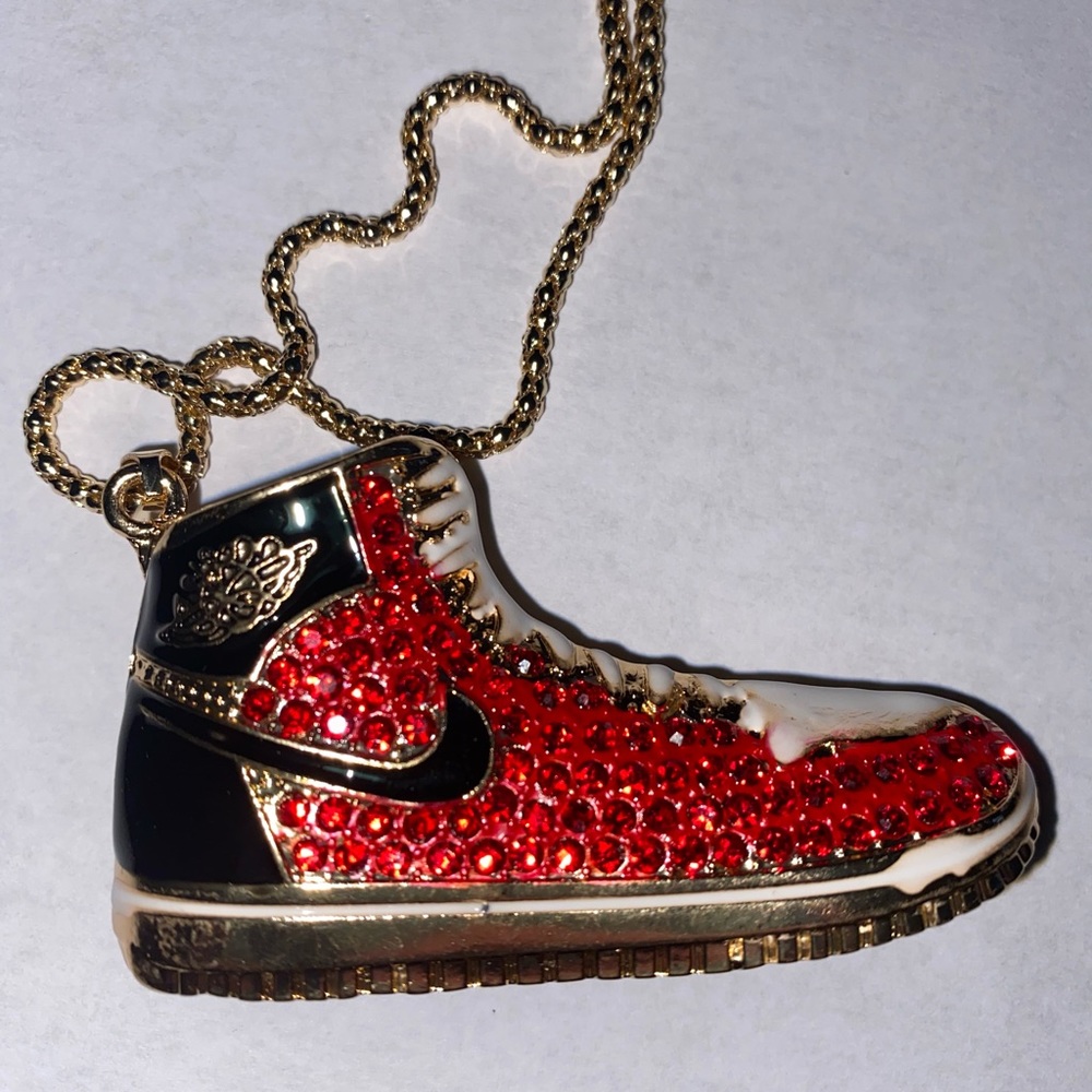 Betsey Johnson Shoe necklace new